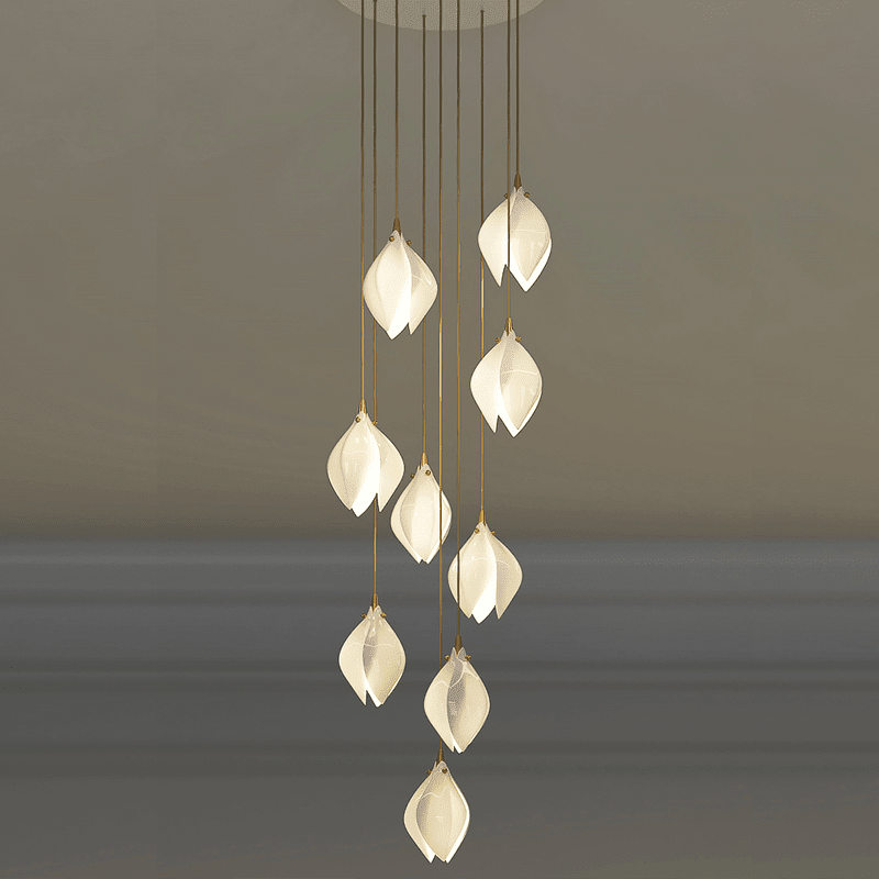 Postmodern Ceramic Branch Chandelier - Zelno Lighting