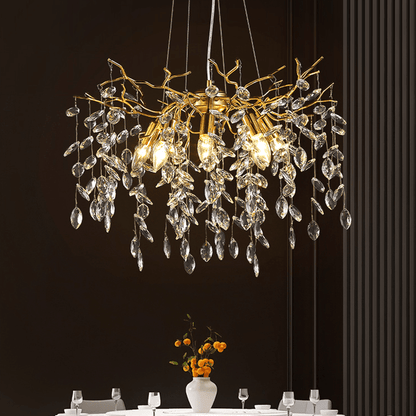 Postmodern Creative Crystal Branch Chandelier - Zelno Lighting