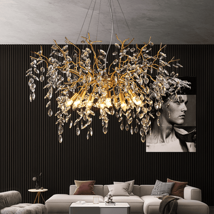 Postmodern Creative Crystal Branch Chandelier - Zelno Lighting