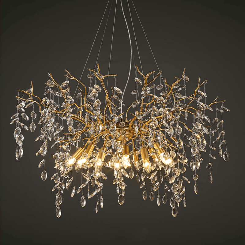 Postmodern Creative Crystal Branch Chandelier - Zelno Lighting