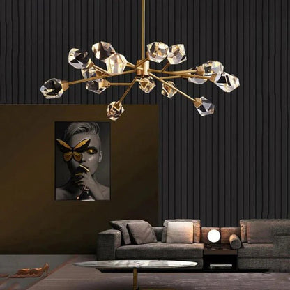 Prism Crystal Modern Chandelier - Zelno Lighting
