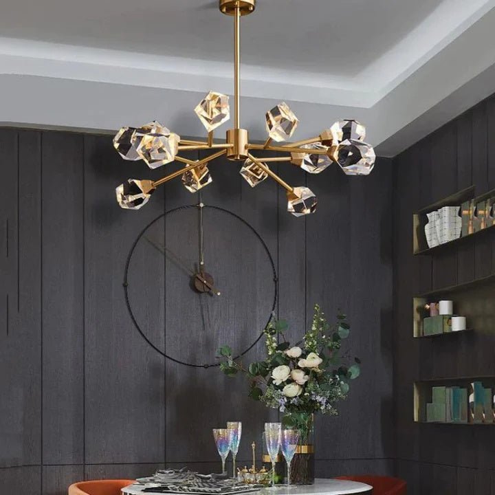 Prism Crystal Modern Chandelier - Zelno Lighting