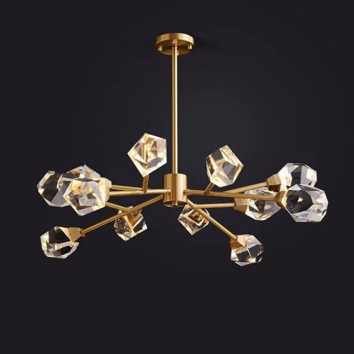 Prism Crystal Modern Chandelier - Zelno Lighting