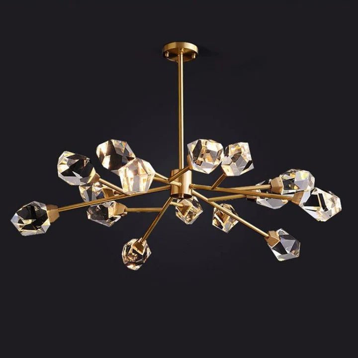 Prism Crystal Modern Chandelier - Zelno Lighting