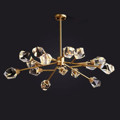 Prism Crystal Modern Chandelier - Zelno Lighting