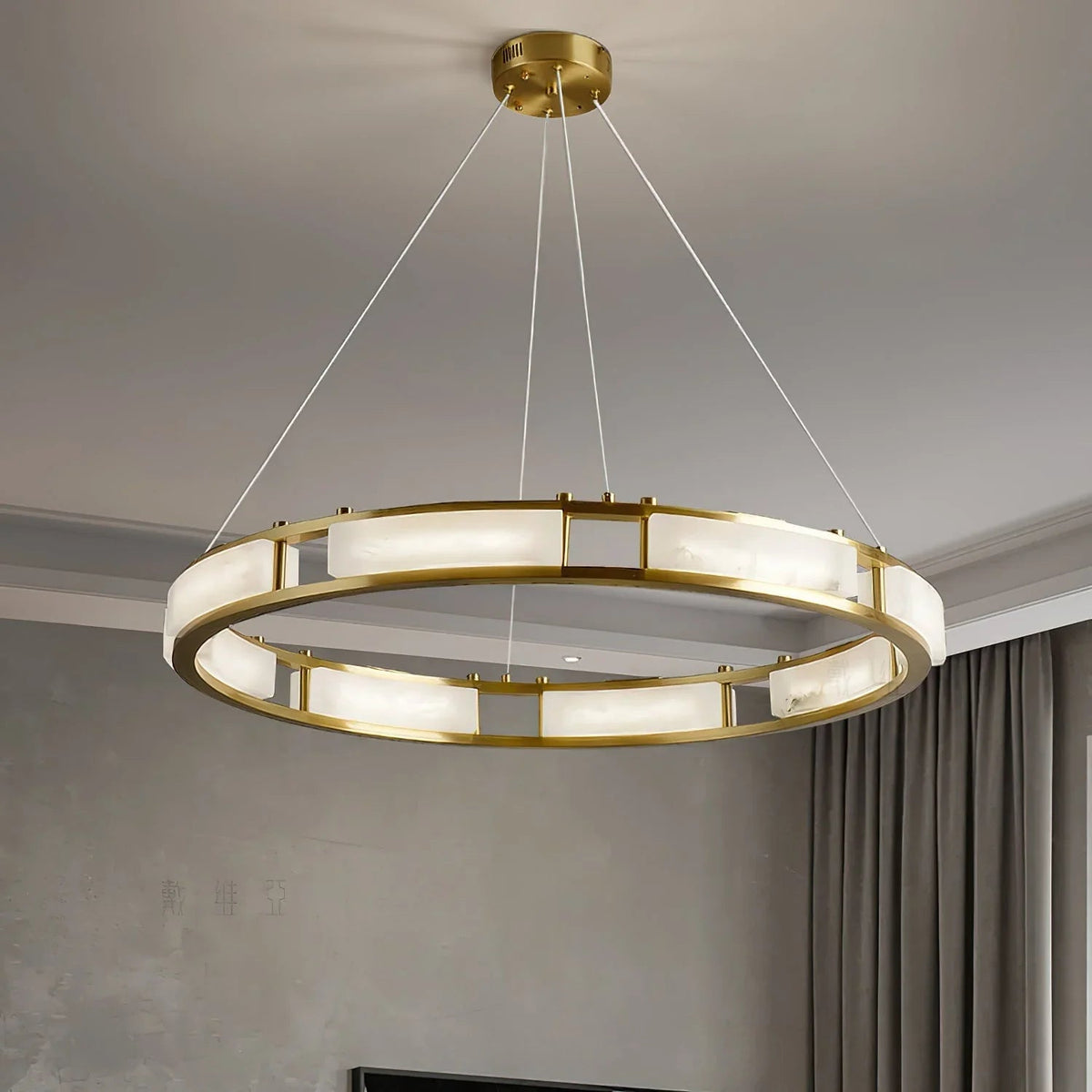 Qatar Alabaster Chandelier - Zelno