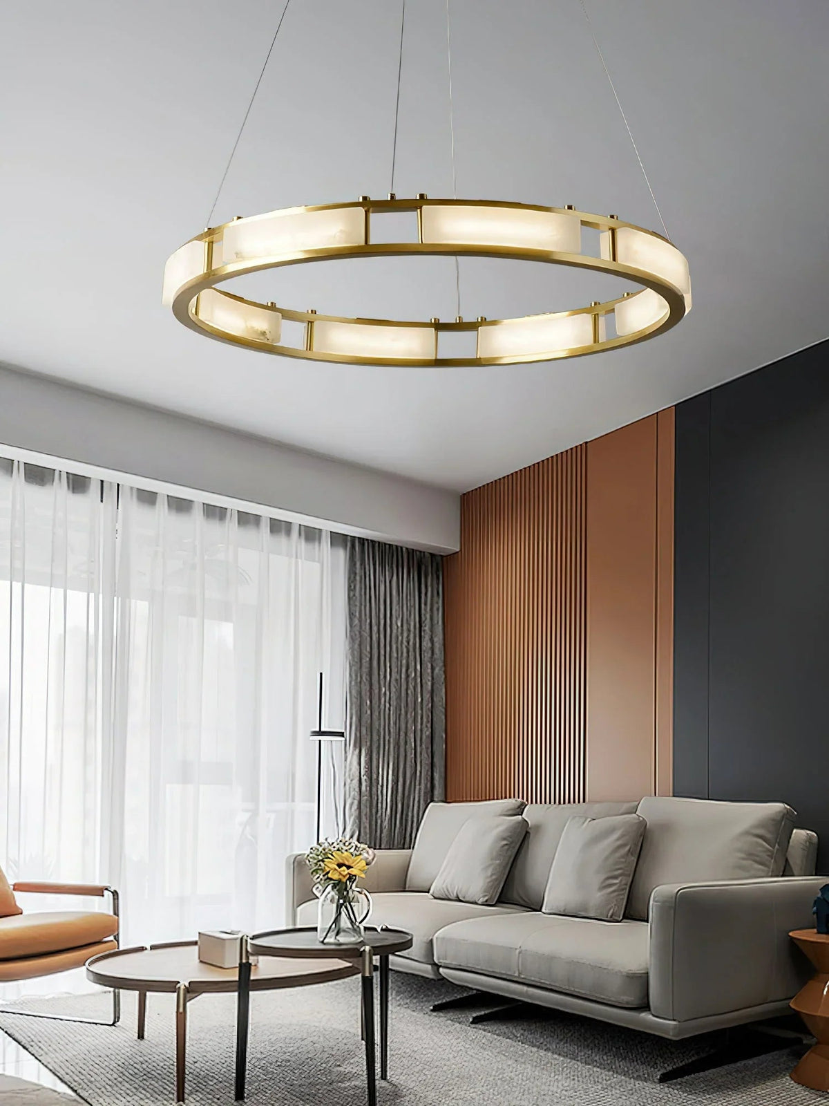Qatar Alabaster Chandelier - Zelno