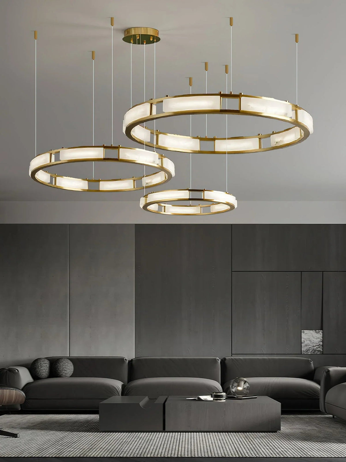 Qatar Alabaster Chandelier - Zelno