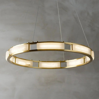 Qatar Alabaster Chandelier - Zelno
