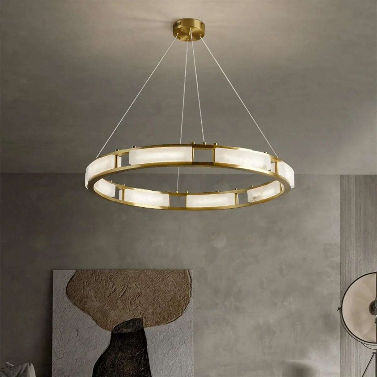 Qatar Alabaster Chandelier - Zelno
