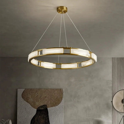 Qatar Alabaster Chandelier - Zelno
