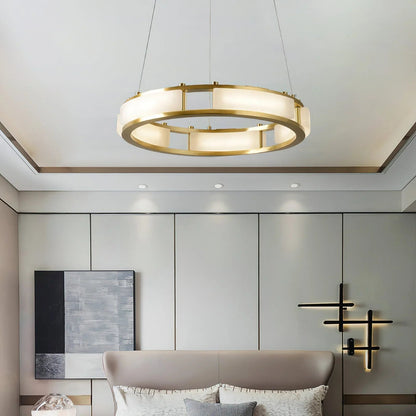 Qatar Alabaster Chandelier - Zelno