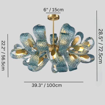 Radiantia Indoor Chandelier - Zelno Lighting