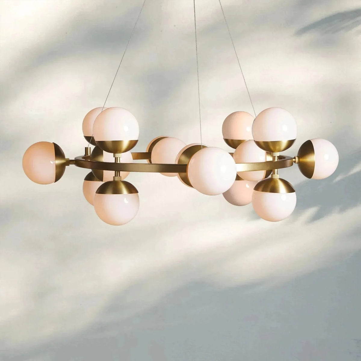 Raechelle Globe Chandelier - Zelno Lighting