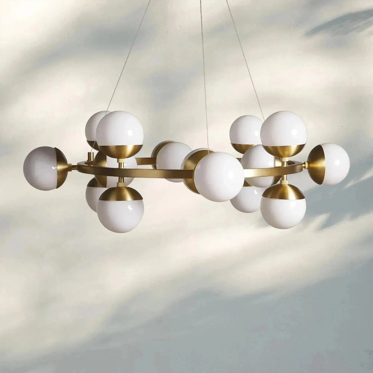 Raechelle Globe Chandelier - Zelno Lighting
