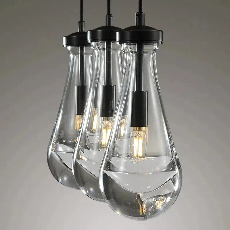 RAFZ Linear Chandelier 3-Light 22" - Zelno