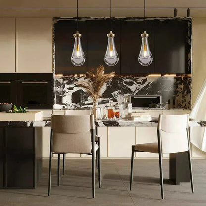 RAFZ Linear Chandelier 3-Light 22" - Zelno