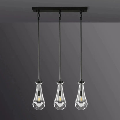 RAFZ Linear Chandelier 3-Light 22" - Zelno