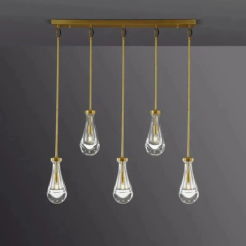 RAFZ Linear Chandelier 5-Light 36" - Zelno