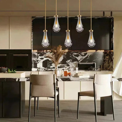 RAFZ Linear Chandelier 5-Light 36" - Zelno