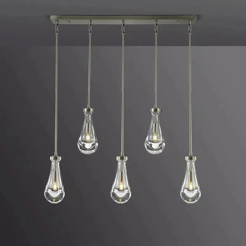RAFZ Linear Chandelier 5-Light 36" - Zelno