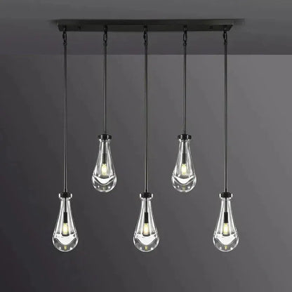 RAFZ Linear Chandelier 5-Light 36" - Zelno