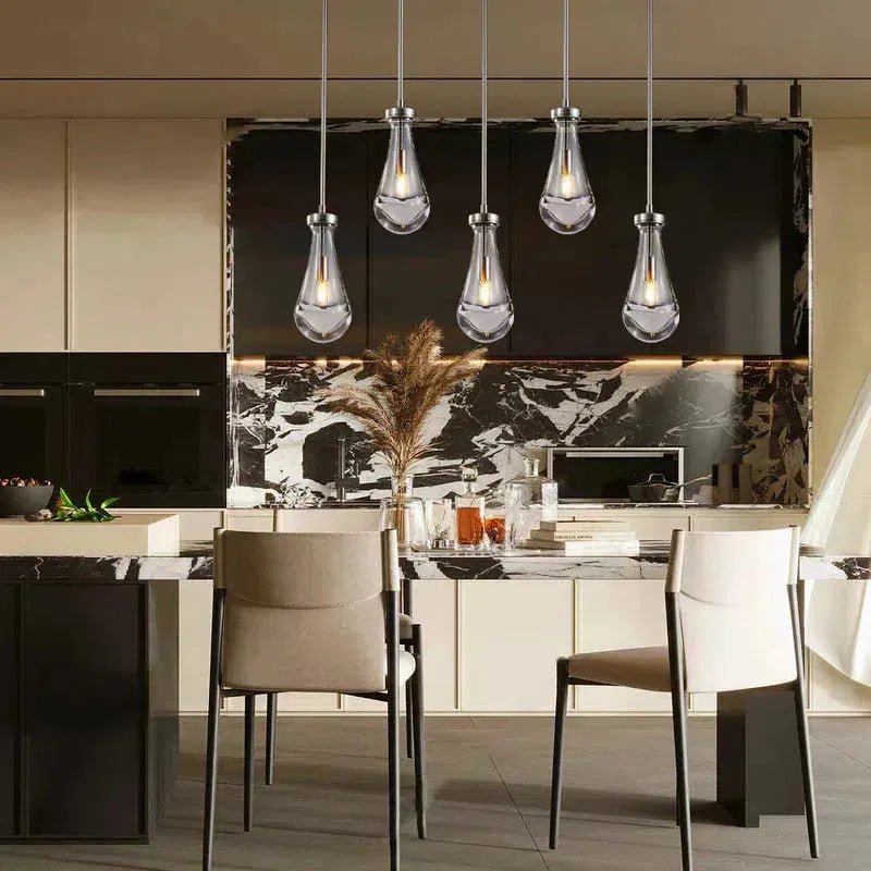 RAFZ Linear Chandelier 5-Light 36" - Zelno