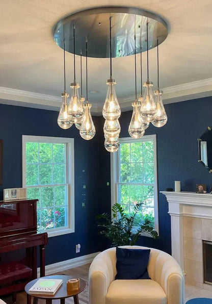 RAFZ Round Chandelier 60" - Zelno