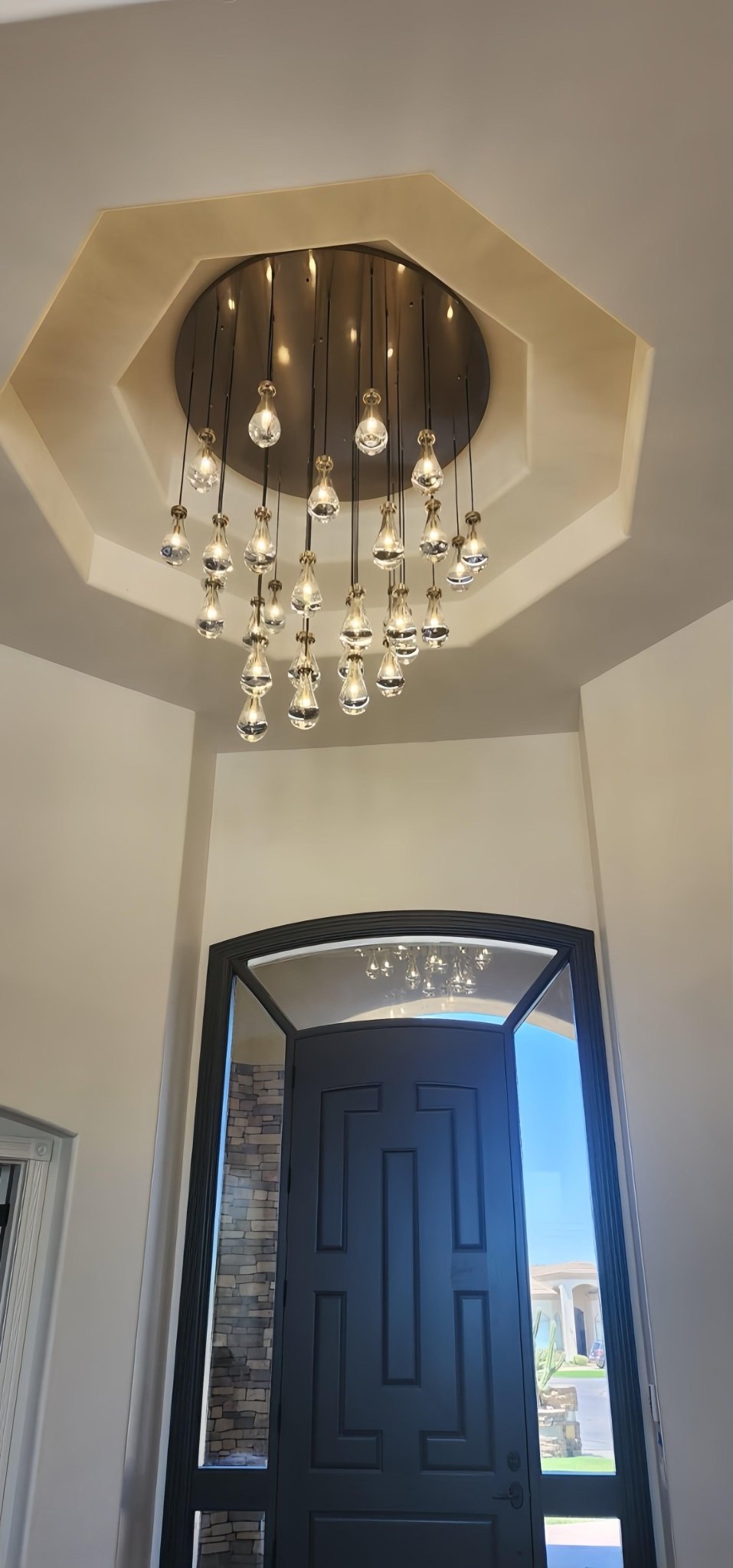 RAFZ Round Chandelier 60" - Zelno
