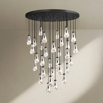 RAFZ Round Chandelier 60" - Zelno