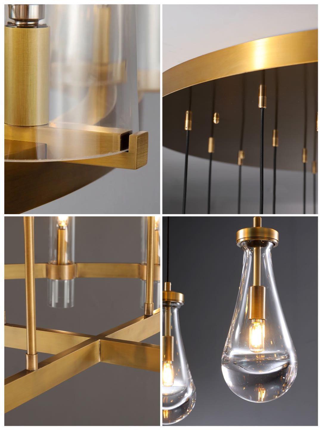 RAFZ Round Chandelier 60" - Zelno