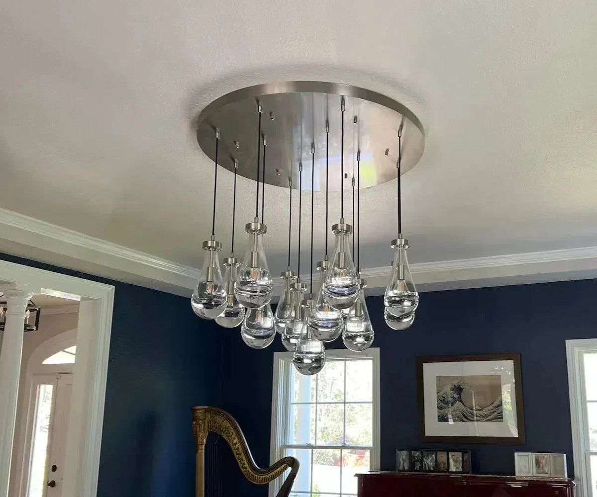 RAFZ Round Chandelier 60" - Zelno