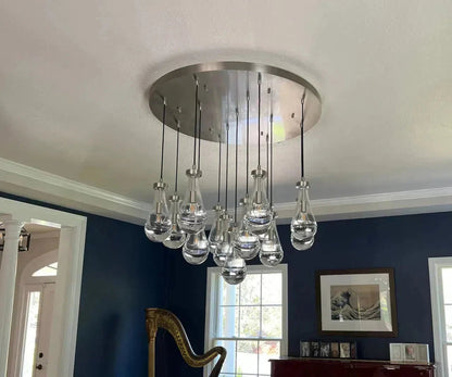 RAFZ Round Chandelier 60" - Zelno