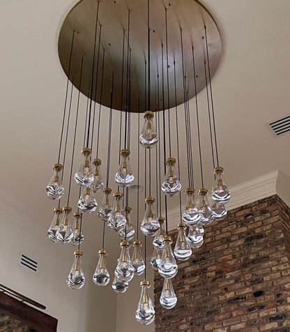 RAFZ Round Chandelier 60" - Zelno
