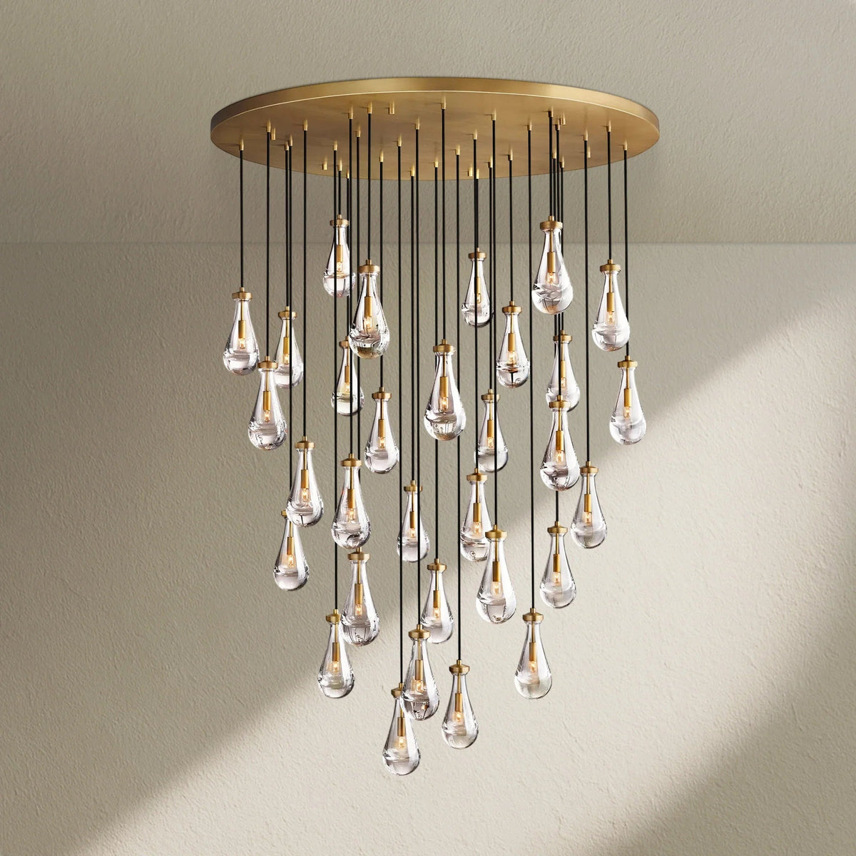 RAFZ Round Chandelier 60" - Zelno