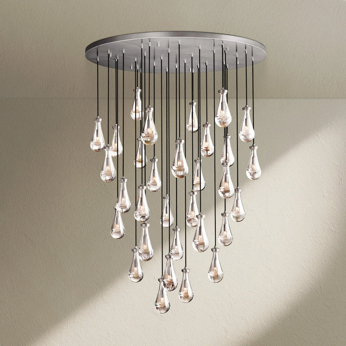 RAFZ Round Chandelier 60" - Zelno