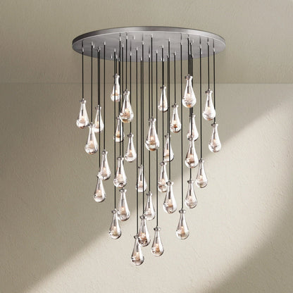 RAFZ Round Chandelier 60" - Zelno