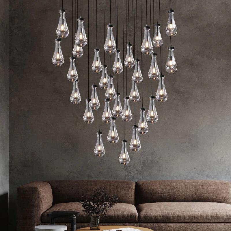 RAFZ Round Chandelier 60" - Zelno
