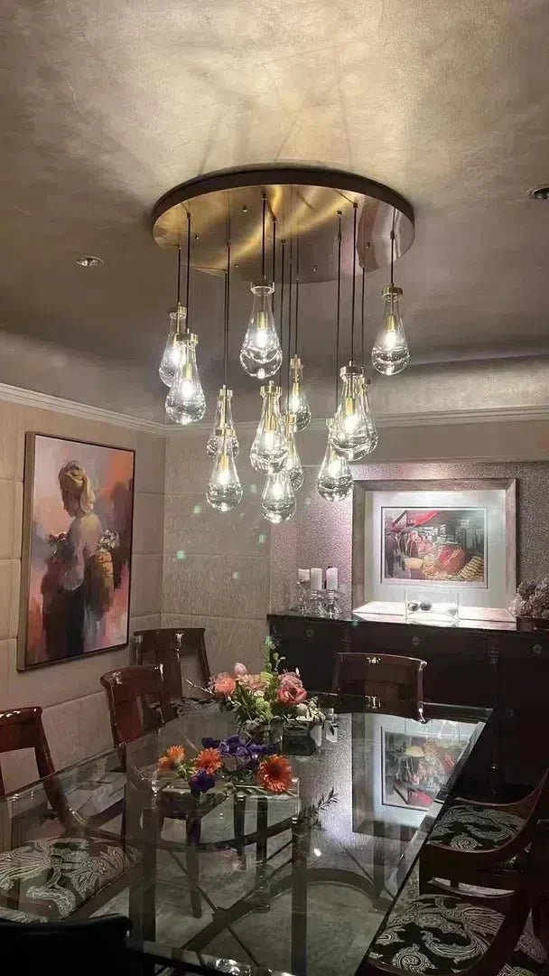 RAFZ Round Chandelier 60" - Zelno