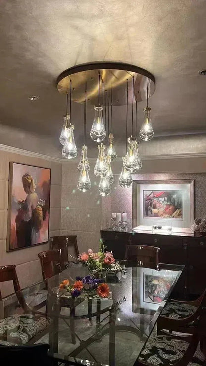 RAFZ Round Chandelier 60" - Zelno