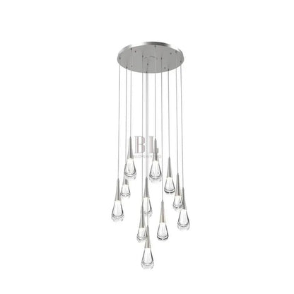 Rain 11-Light Chandelier Pendant For Living room Family room Dining Room Bedroom - Zelno Lighting