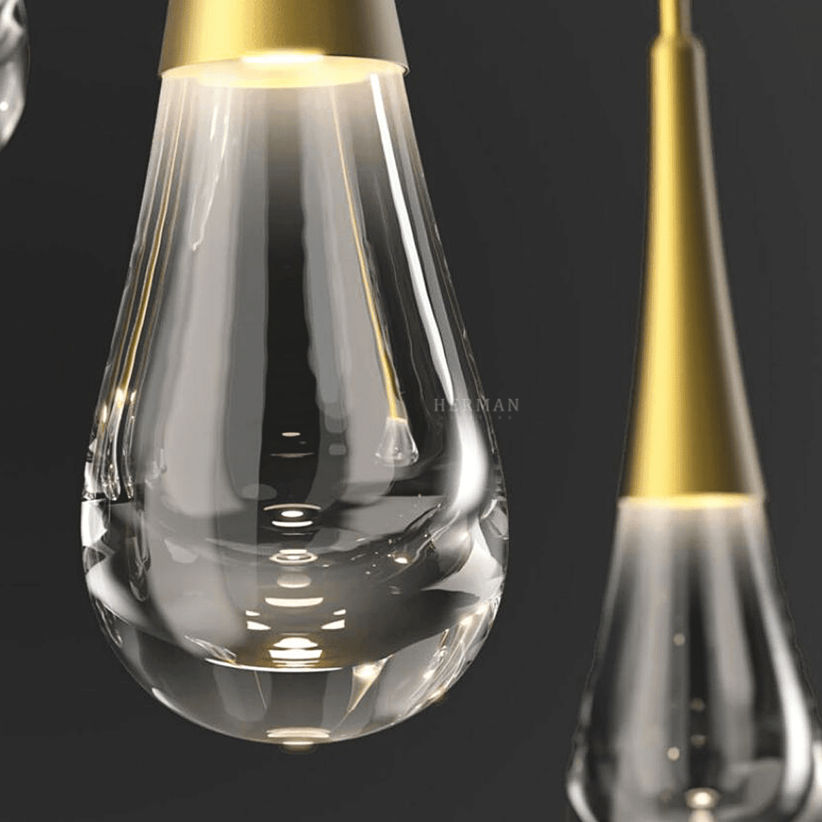Rain 11-Light Chandelier Pendant For Living room Family room Dining Room Bedroom - Zelno Lighting