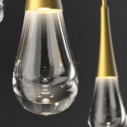 Rain 11-Light Chandelier Pendant For Living room Family room Dining Room Bedroom - Zelno Lighting