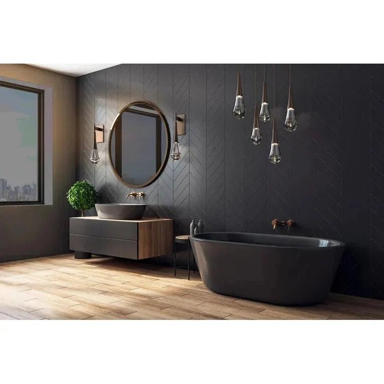 Rain 5-Light Pendant For Living Room Dining Room Bedroom bathroom - Zelno Lighting