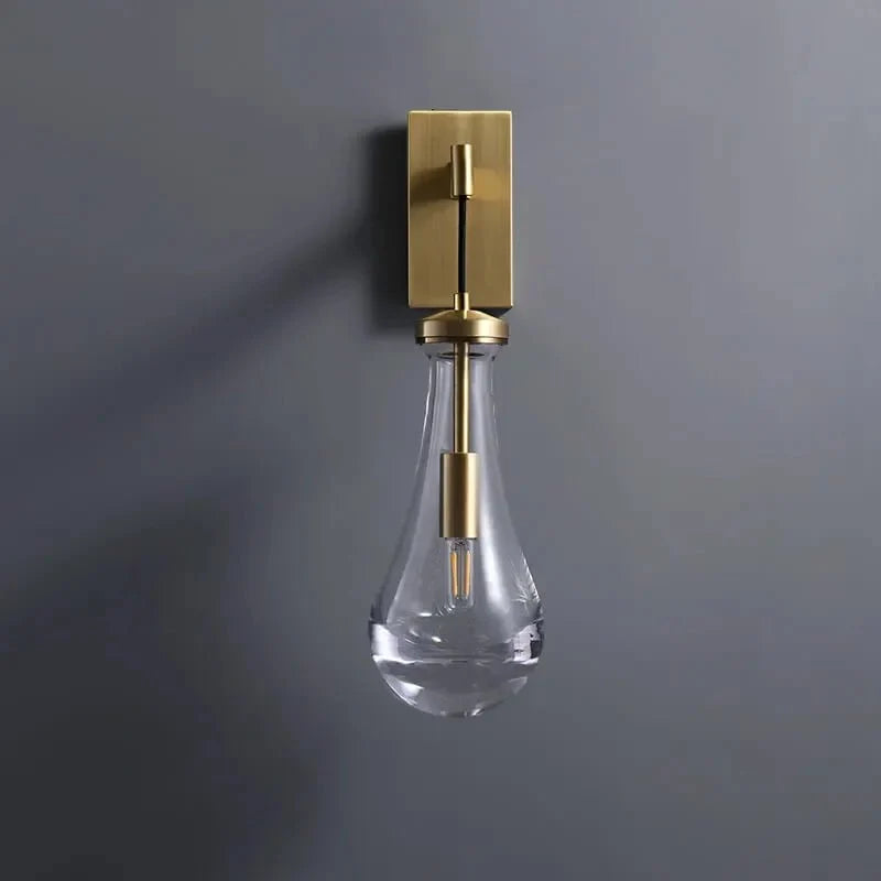 Raindrop Crystal Wall Sconce - zelnolighting