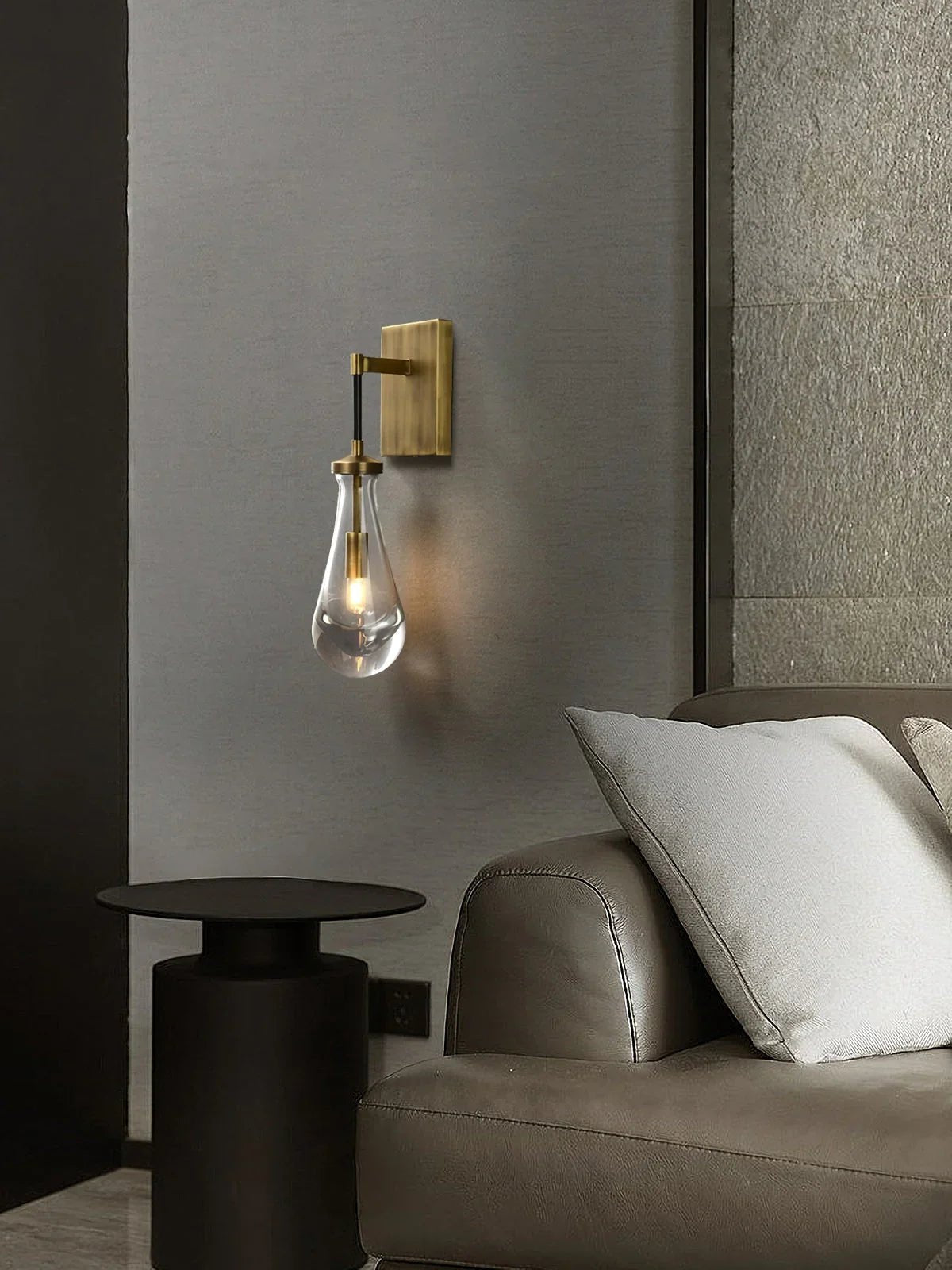 Raindrop Crystal Wall Sconce - zelnolighting