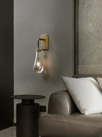 Raindrop Crystal Wall Sconce - zelnolighting