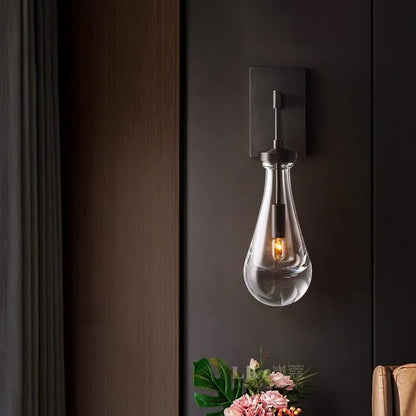 Raindrop Crystal Wall Sconce - zelnolighting
