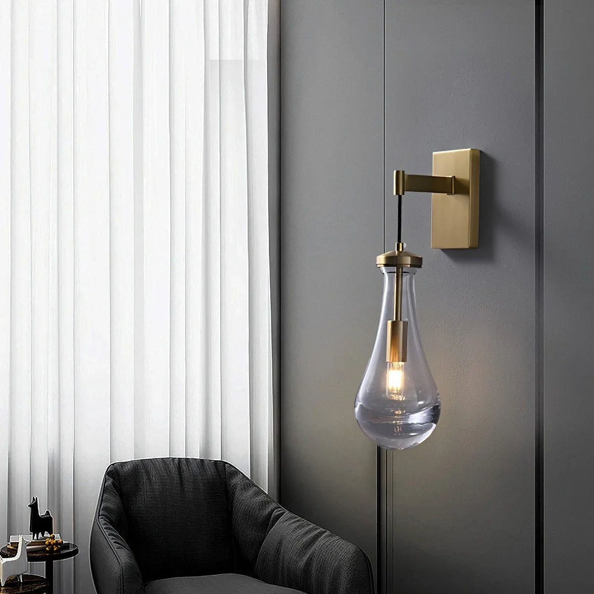 Raindrop Crystal Wall Sconce - zelnolighting