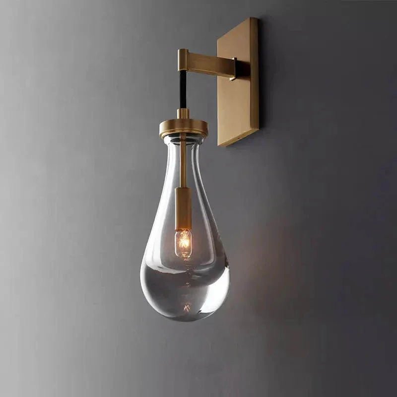 Raindrop Crystal Wall Sconce - zelnolighting